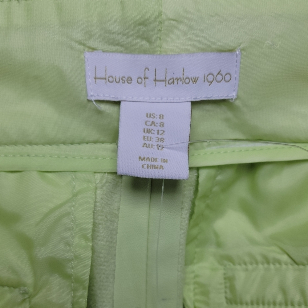 House of Harlow 1960 Faux Leather High Waist Shorts Size 8 - Picture 11 of 13